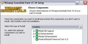 Winamp Essentials Pack 5.63 screenshot 1