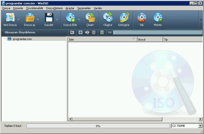 WinISO screenshot 1
