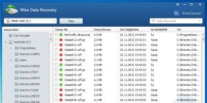 Wise Data Recovery 3.85 screenshot 1