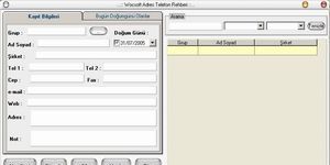 Wocsoft Adres Telefon Rehberi 1,25 screenshot 1