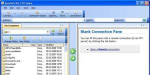 WS-FTP Home 2007 screenshot 1