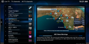 XBMC Media Center 14.2 screenshot 1