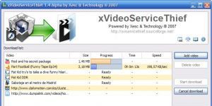 xVideoServiceThief 2.4.1 screenshot 1