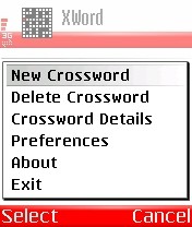 XWord screenshot 1