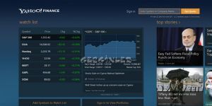 Yahoo! Finance 1.0.0.7 screenshot 1