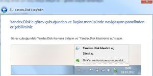 Yandex.Disk 1.2.4 Build 4549 screenshot 1