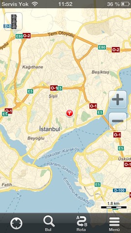 Yandex.Haritalar screenshot 1