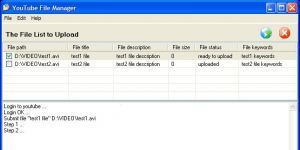 Youtube File Manager 1.2.1.1 screenshot 1