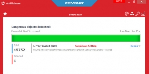 Zemana AntiMalware 2.50.204.133 screenshot 1