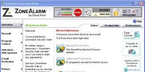 ZoneAlarm Internet Security Suite 522 screenshot 1
