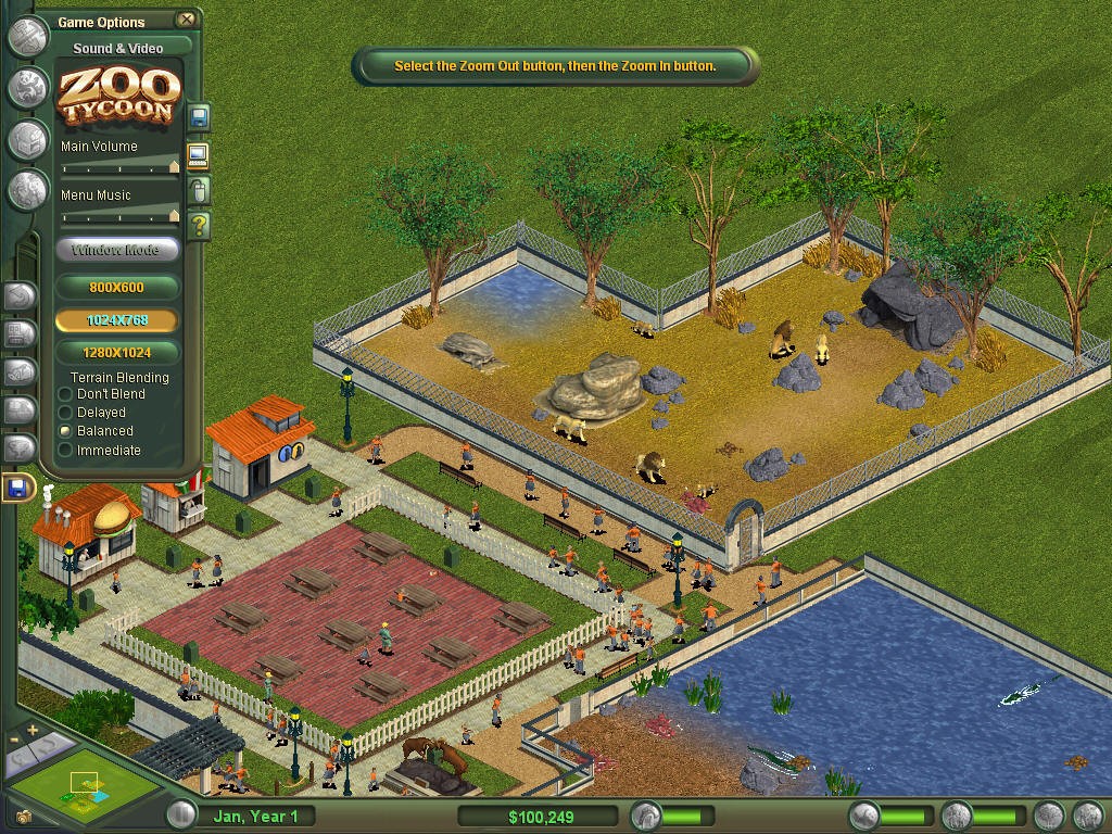 Zoo Tycoon Demo screenshot 1