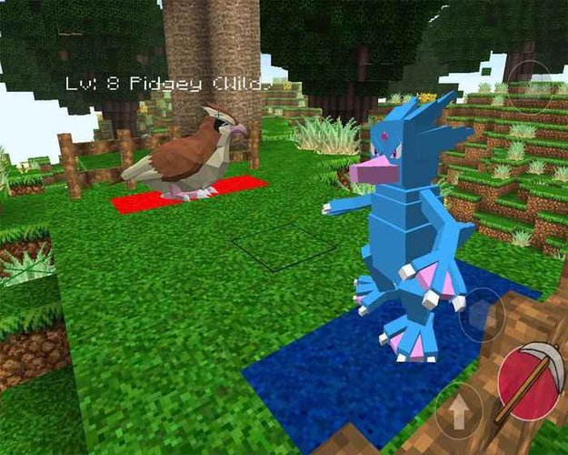 piksel craft: pixelmon GİDİP MUAYENE screenshot 1
