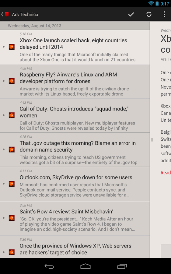 Press (RSS Reader) v1.4 APK screenshot 6