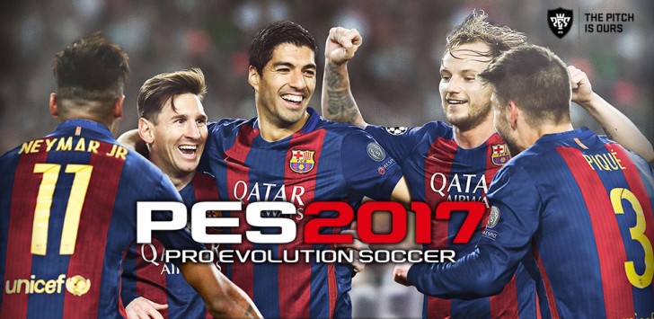 Pro Evolution Soccer 2017 v0.9 APK screenshot 1