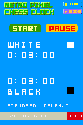 Retro Piksel Satranç Saati MUAYENE screenshot 1