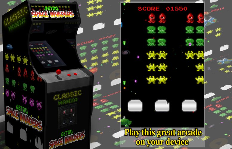 Retro Space Invaders MUAYENE screenshot 1