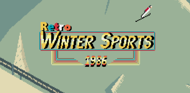 Retro Winter Sports 1986 v1.03 APK screenshot 1