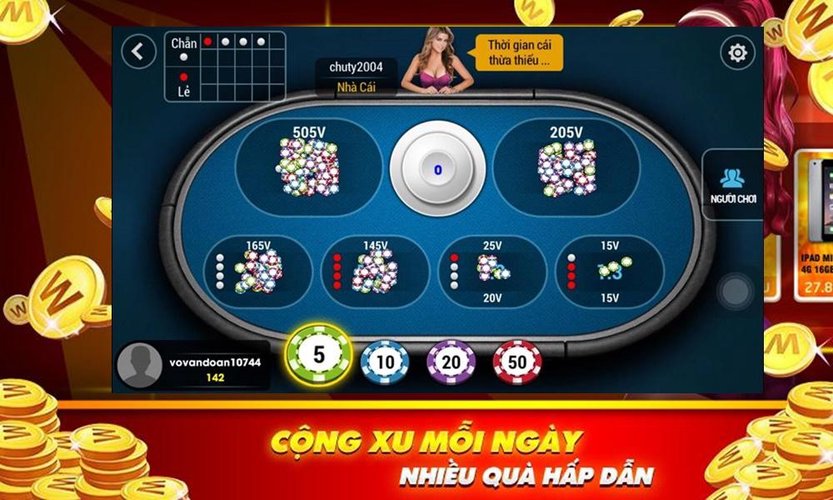 RikWin - Listesi Bai Doi Thuong MUAYENE screenshot 1
