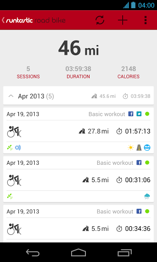 Runtastic Road Bike PRO v3.0.2 APK screenshot 5