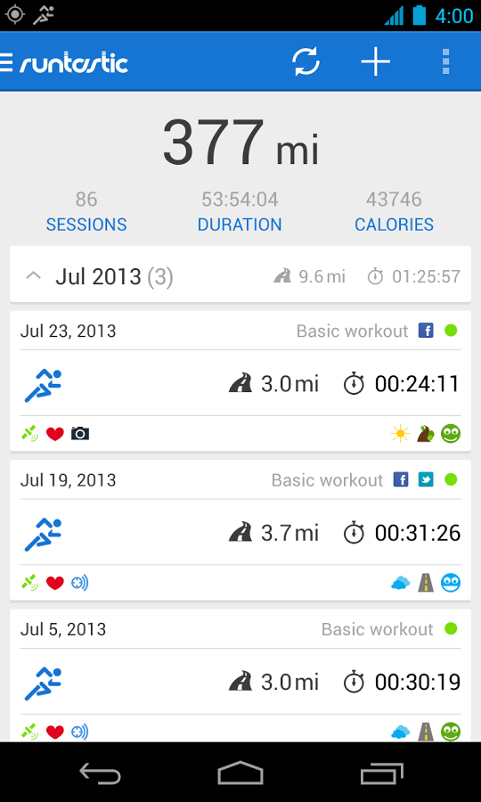 Runtastic Running PRO v7.1.3 APK screenshot 8