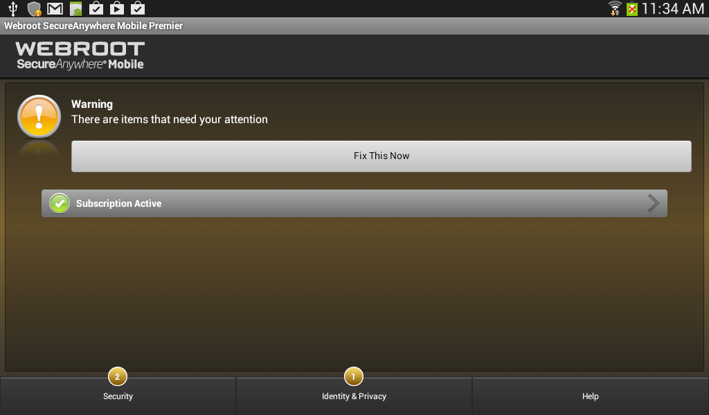 Security - Premier - screenshot