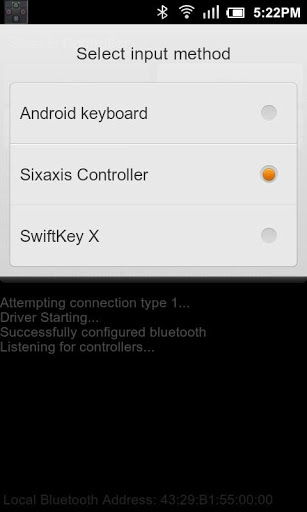 Sixaxis Controller v1.1.3 APK screenshot 5