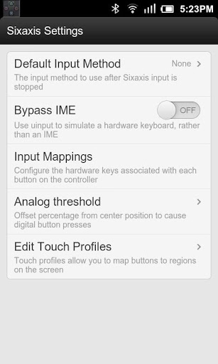 Sixaxis Controller v1.1.3 APK screenshot 6