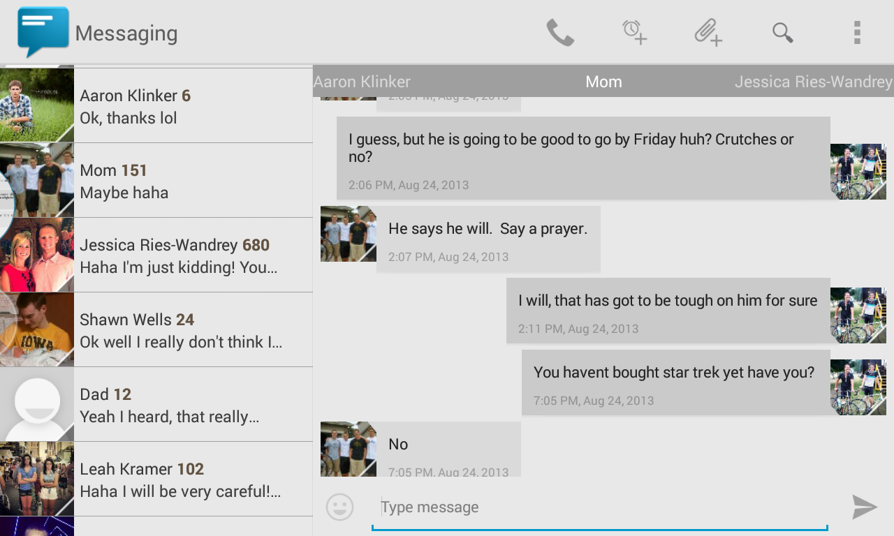 Sliding Messaging Pro v8.60 build 289 APK screenshot 4