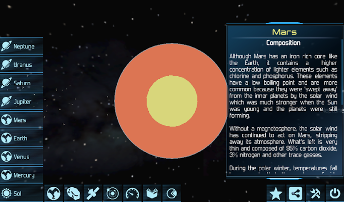 Solar System Explorer HD Pro - screenshot