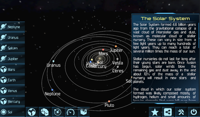 Solar System Explorer HD Pro - screenshot