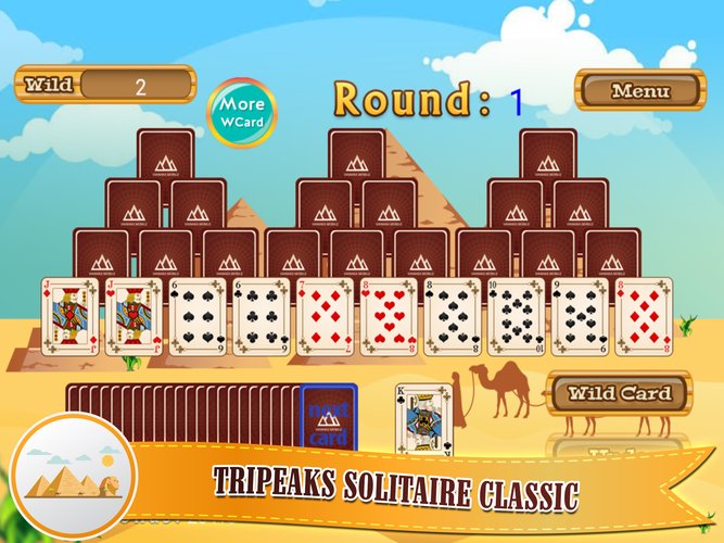 Solitaire Solitaire Kart Oyunları :kuru temizleme screenshot 1