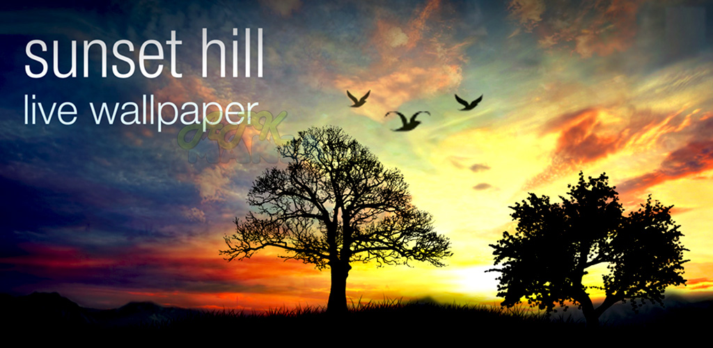 Sunset Hill Pro Live Wallpaper v1.3.12 APK screenshot 2