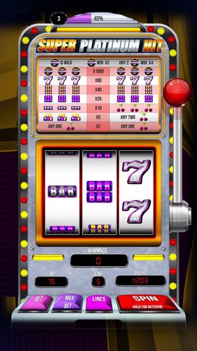 Süper Platin MUAYENE Yuvası Çarptı screenshot 1