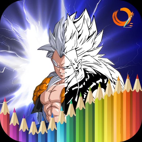 Süper Saiyan bira-sex-Boyama Kitabı MUAYENE screenshot 1