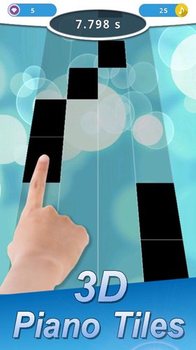 Tiles3 piyano - Versiyon 3D MUAYENE screenshot 1