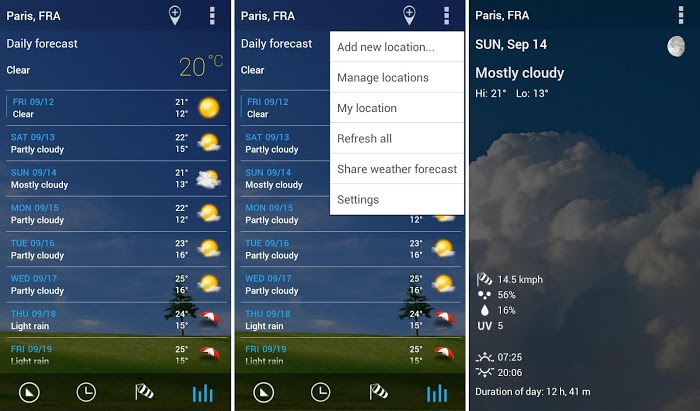 Transparent clock weather Pro v0.92.01.06 APK screenshot 5