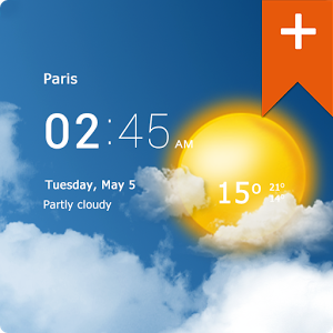Transparent clock weather Pro v0.99.02.02 APK screenshot 3