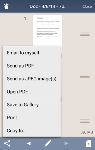 TurboScan: document scanner v1.4.1 APK screenshot 7