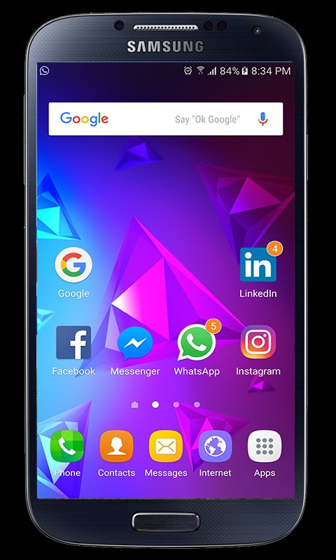 Huawei P9 launcher theme APK screenshot 1