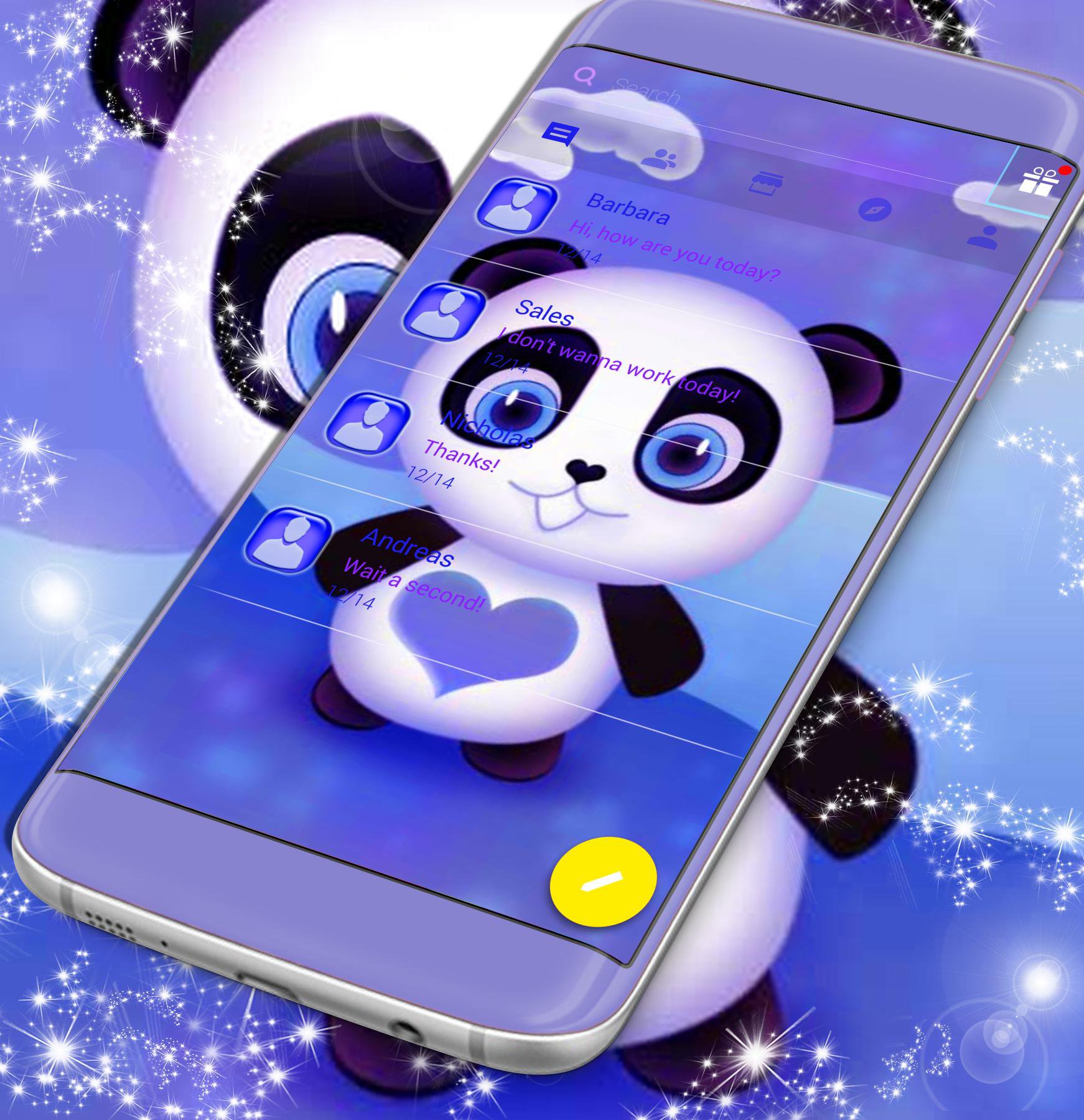 Panda Tema SMS MUAYENE screenshot 1