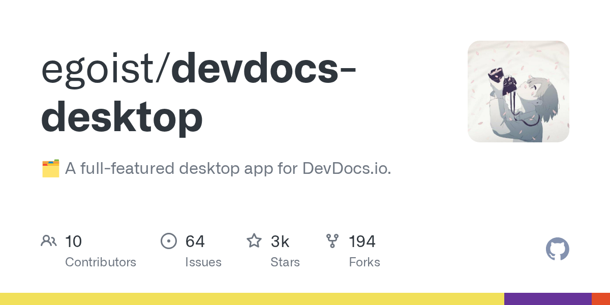 DevDocs screenshot 1