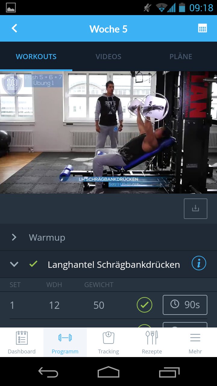 10 Wochen APK screenshot 1