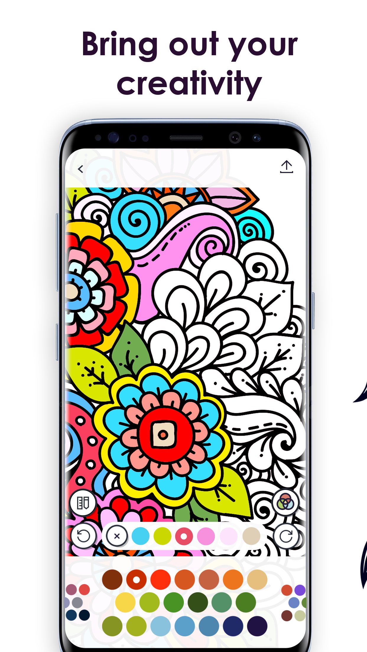 MyColorful MUAYENE ile boyama kitabı screenshot 1