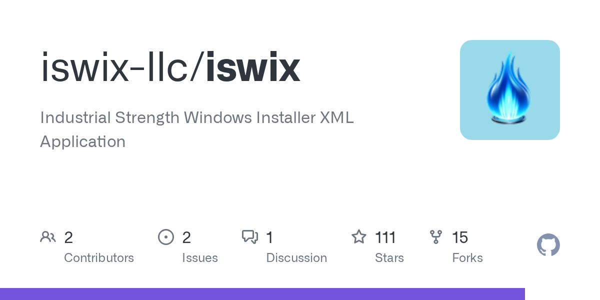 IsWiX screenshot 1