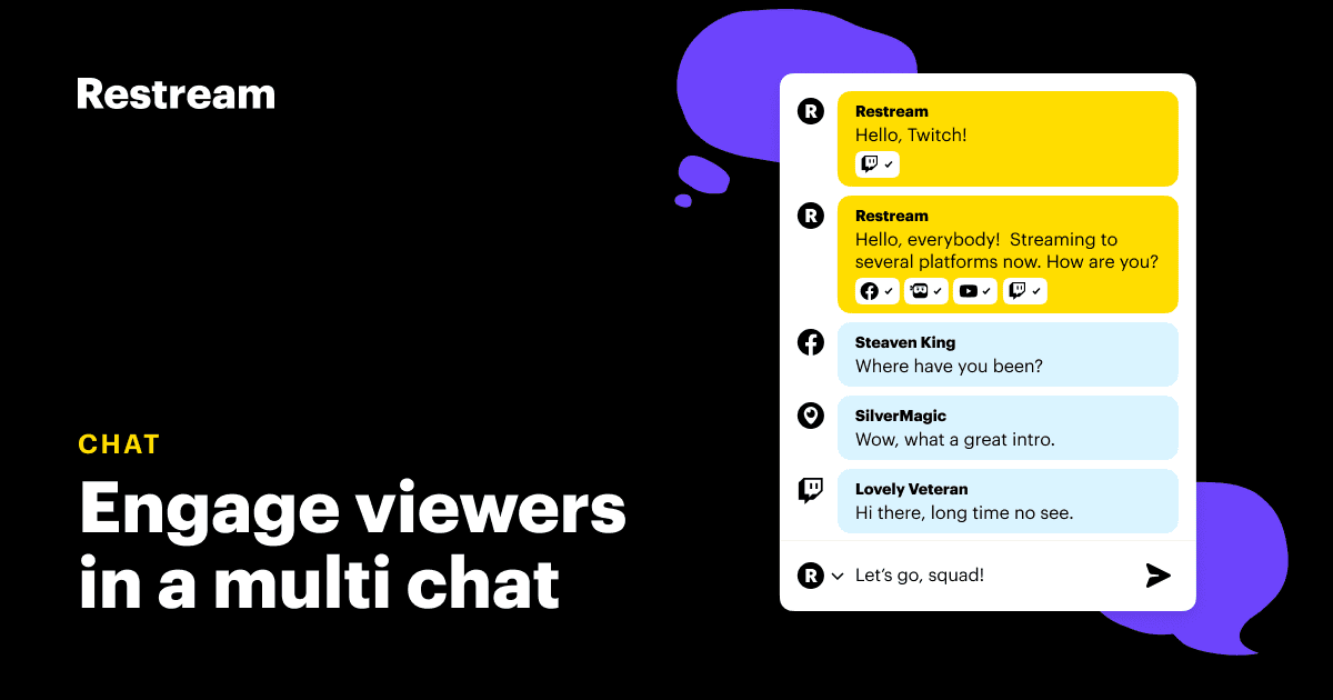 Restream Chat screenshot 1