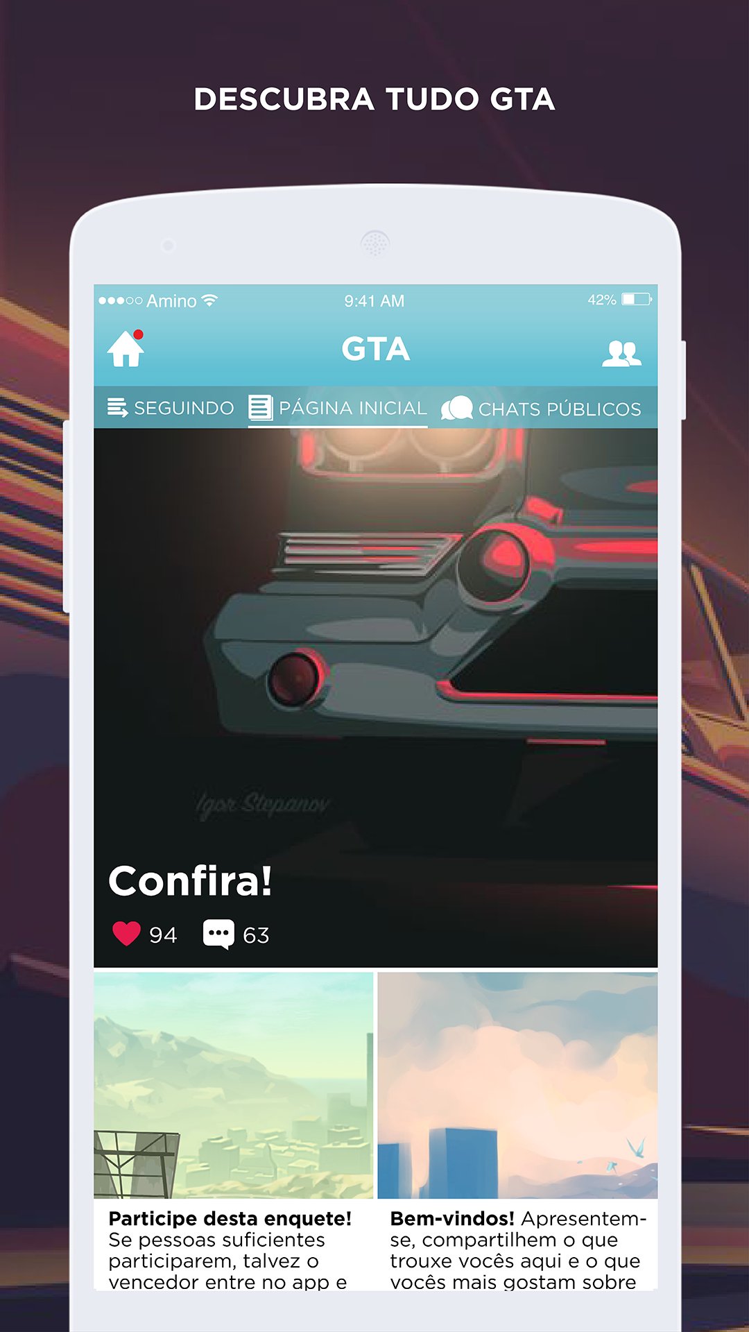 GTA Amino em Português APK screenshot 1