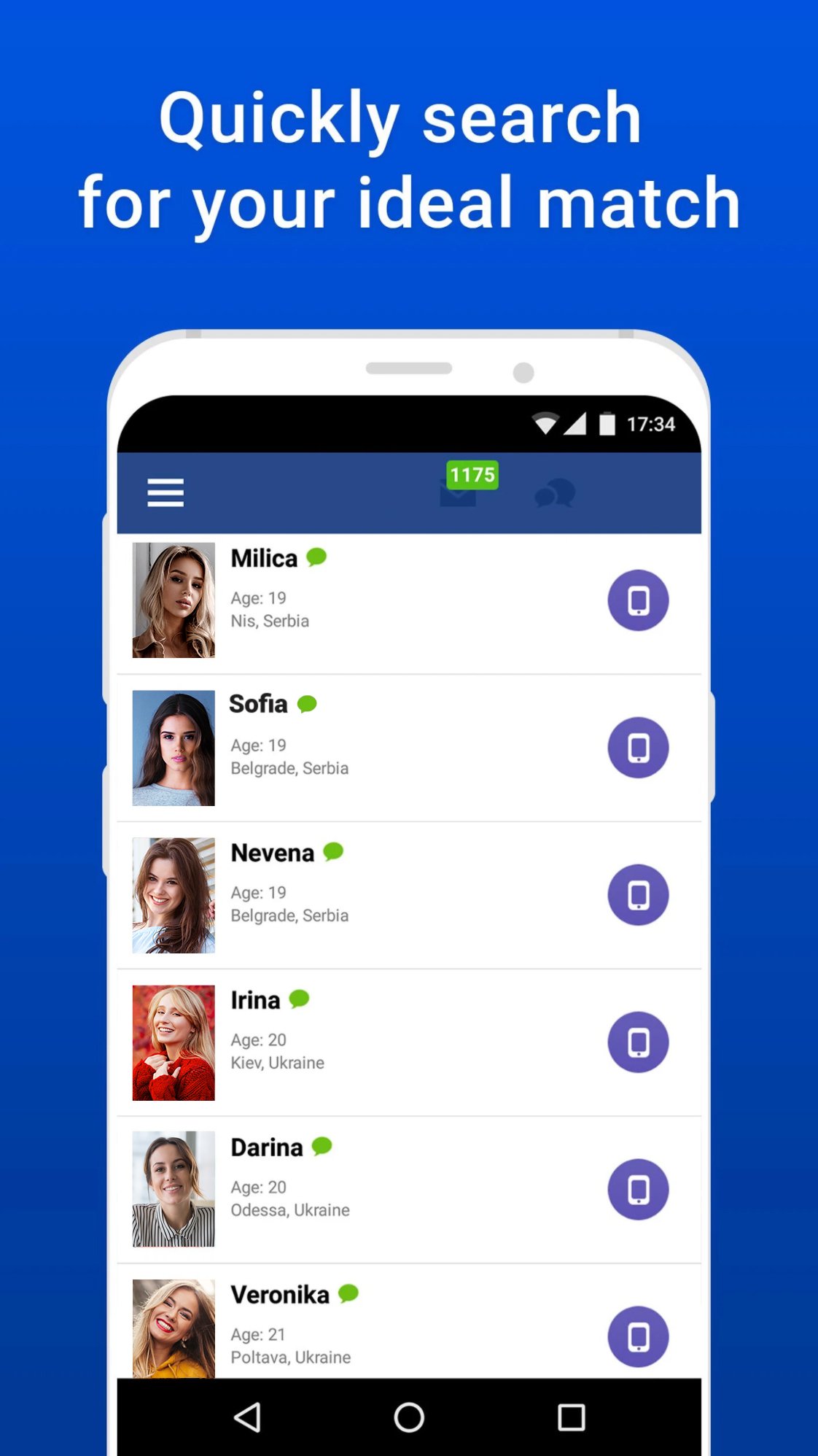 AnastasiaDate: Date & Chat App APK screenshot 1