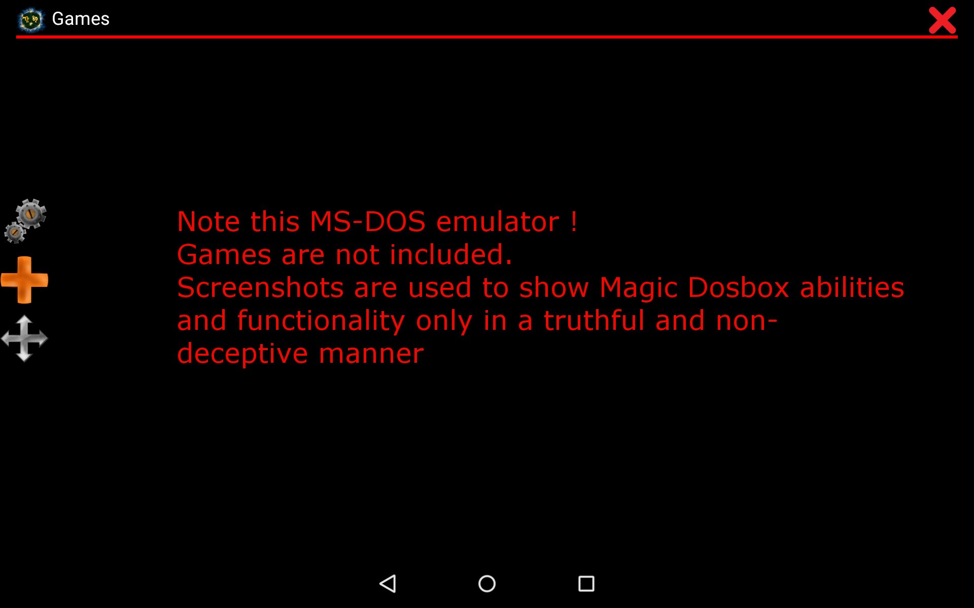 Magic Dosbox Free APK screenshot 1