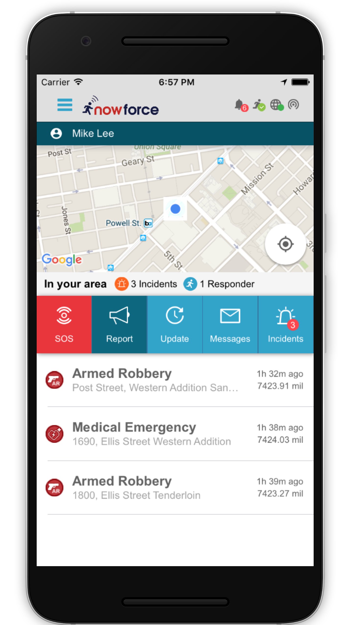 NowForce APK screenshot 1