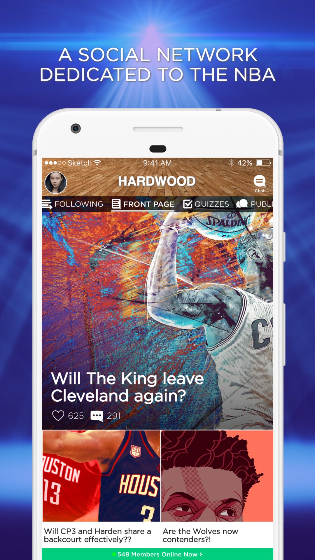 Hardwood Amino for NBA APK screenshot 1